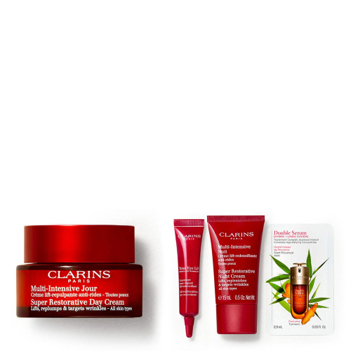 Coffret Multi Intensive - 3 Produits + Crème Jour CLARINS Coffret Multi Intensive - 3 Produits + Crème Jour CLARINS